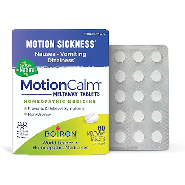 Boiron MotionCalm Relief for Nausea, Vomiting, or Dizziness.