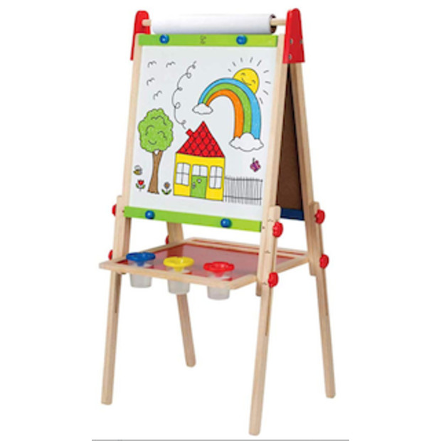 Hape All-in-One Wooden Art Easel - $79.99.