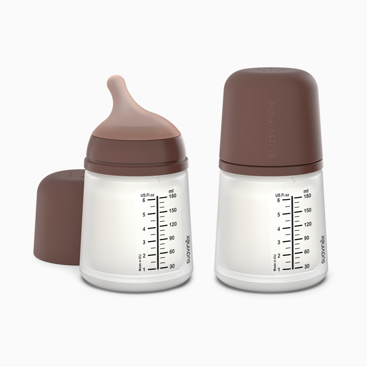 Suavinex Zero Zero Anti-Colic Bottle - Deep, 6 Oz, 2.