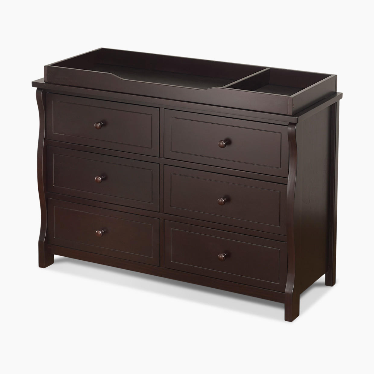Sorelle Topper for Double Dresser - Espresso, 46 X 18 X 3.