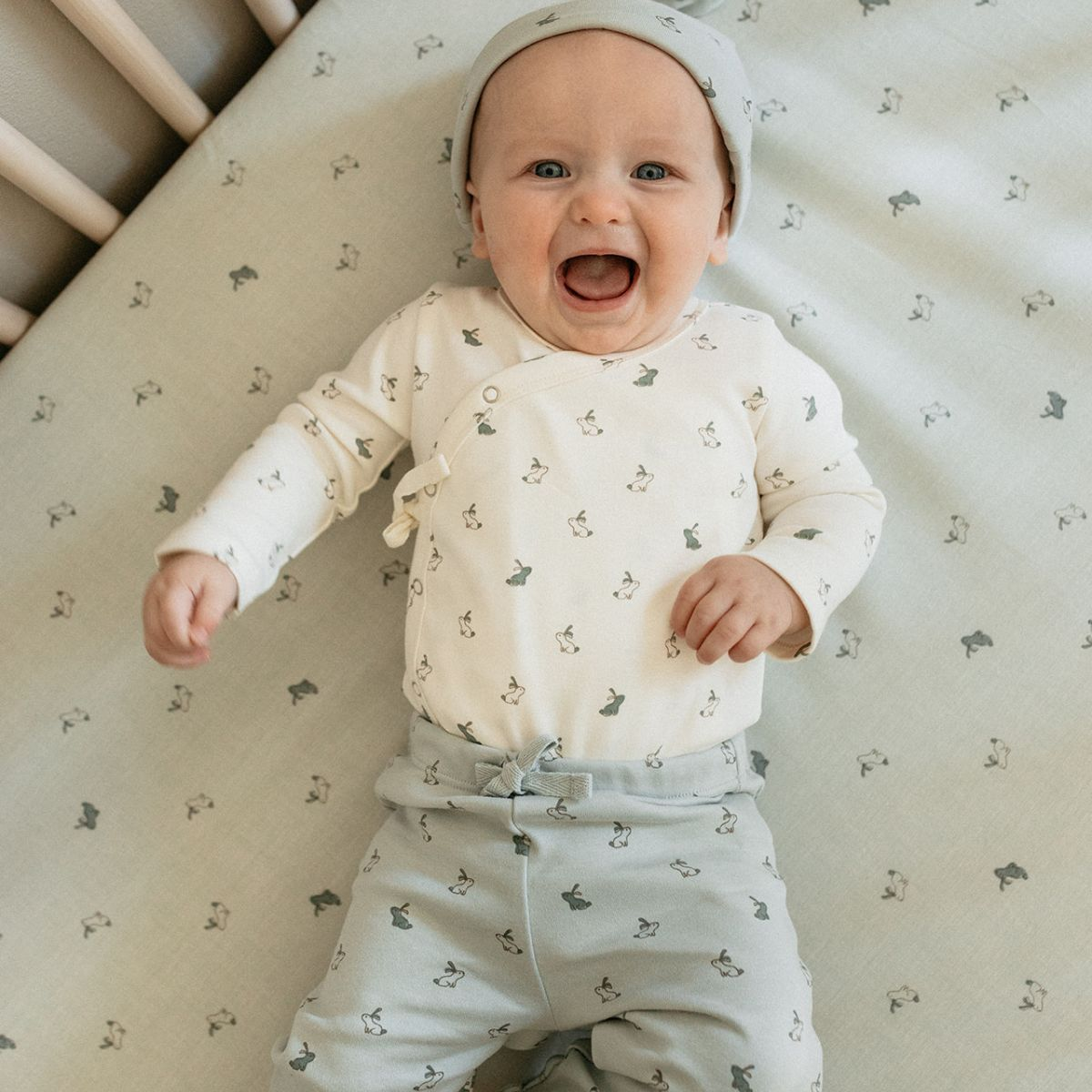 Pehr Wrap Front 3Piece Set Blue, 612 M Babylist Shop