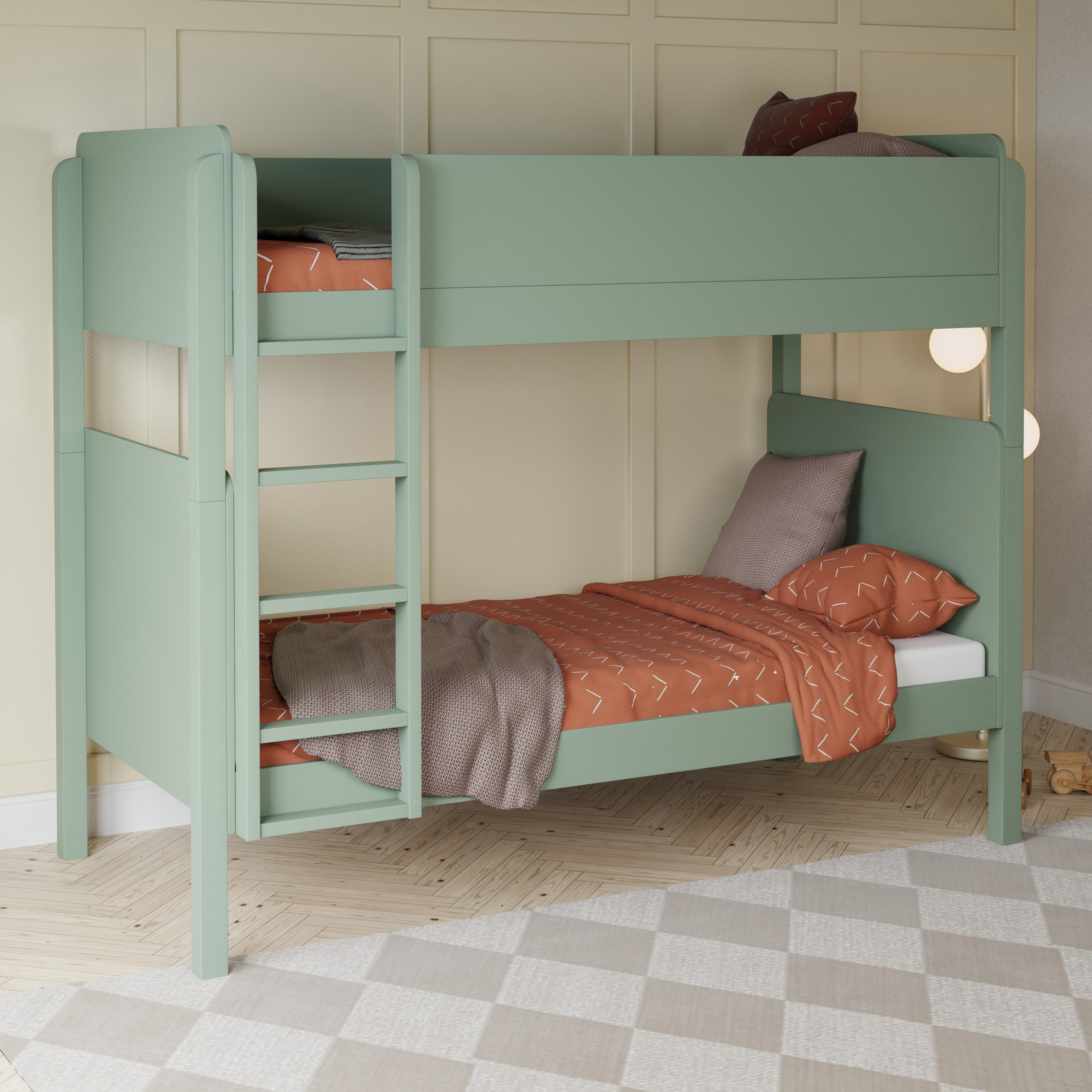 babyletto TipToe Bunk Bed - Light Sage.