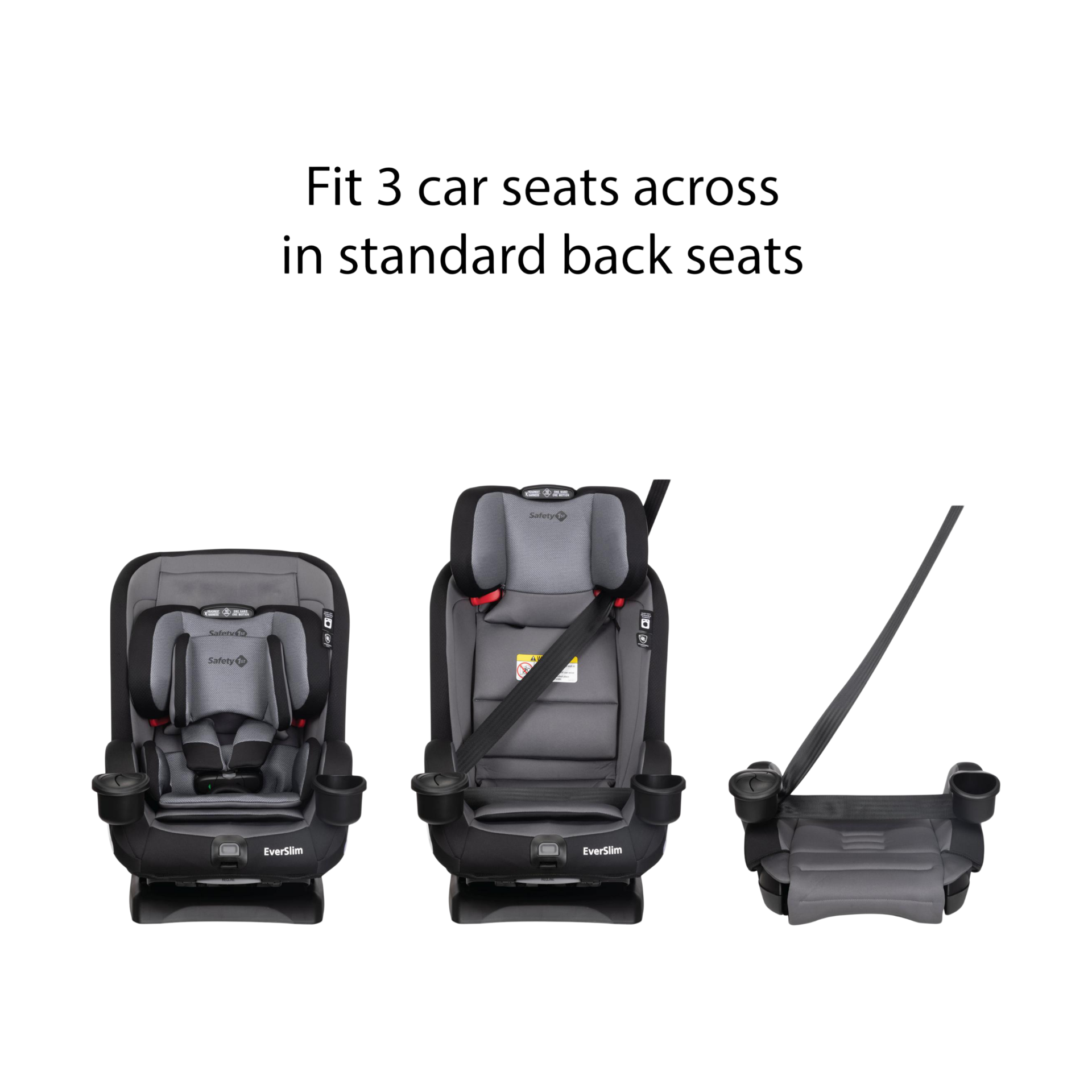 Safety 1st EverSlim DLX All-in-One Convertible Car Seat.