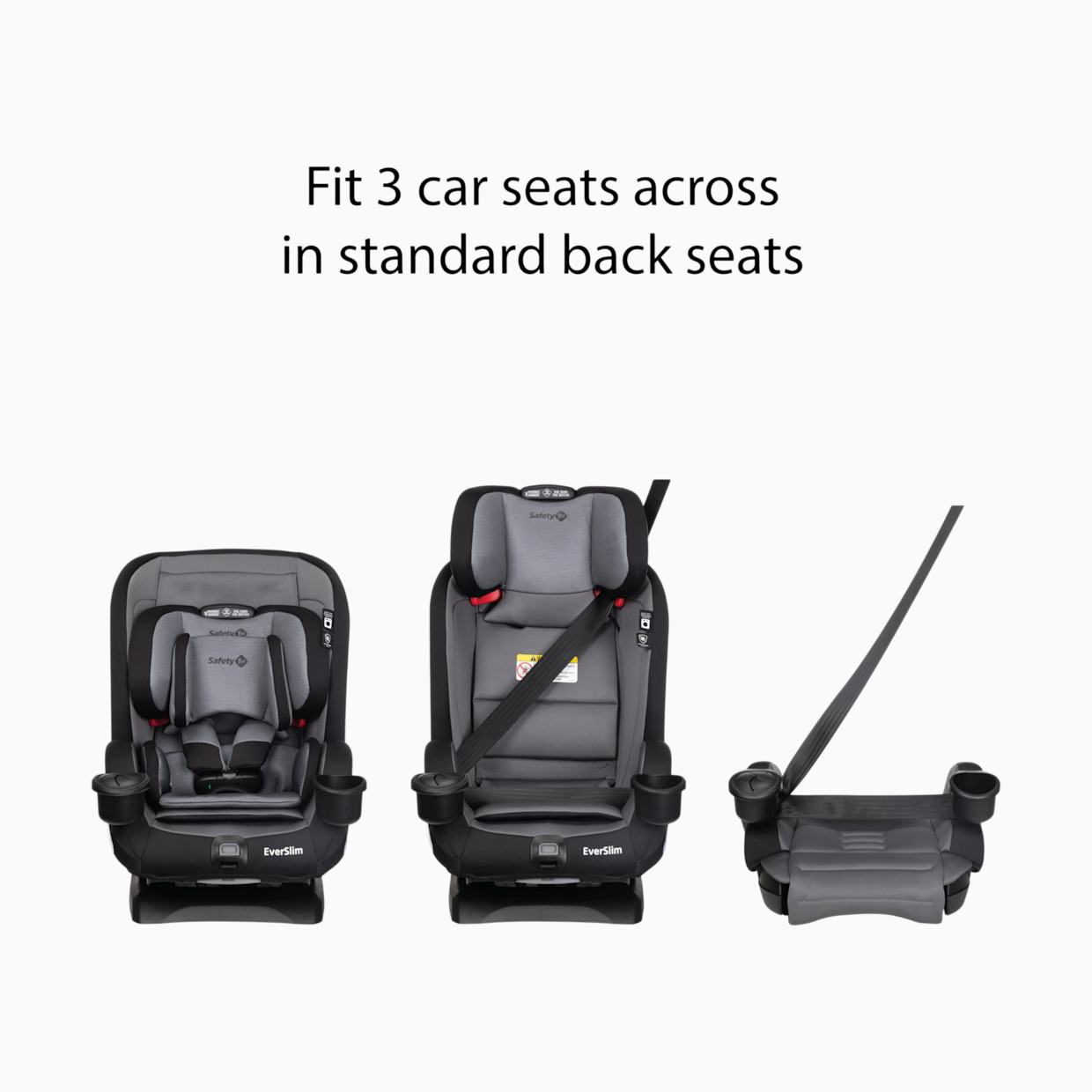 Safety 1st EverSlim DLX All-in-One Convertible Car Seat - Dune's Edge.