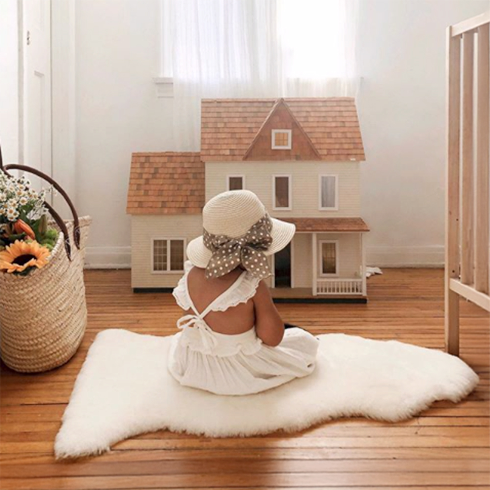 Woolino 100% Natural Australian Lambskin Rug.