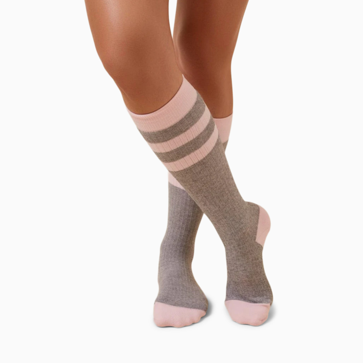 TheRY The Comforter Maternity Compression Sock - Pink, X-Large.