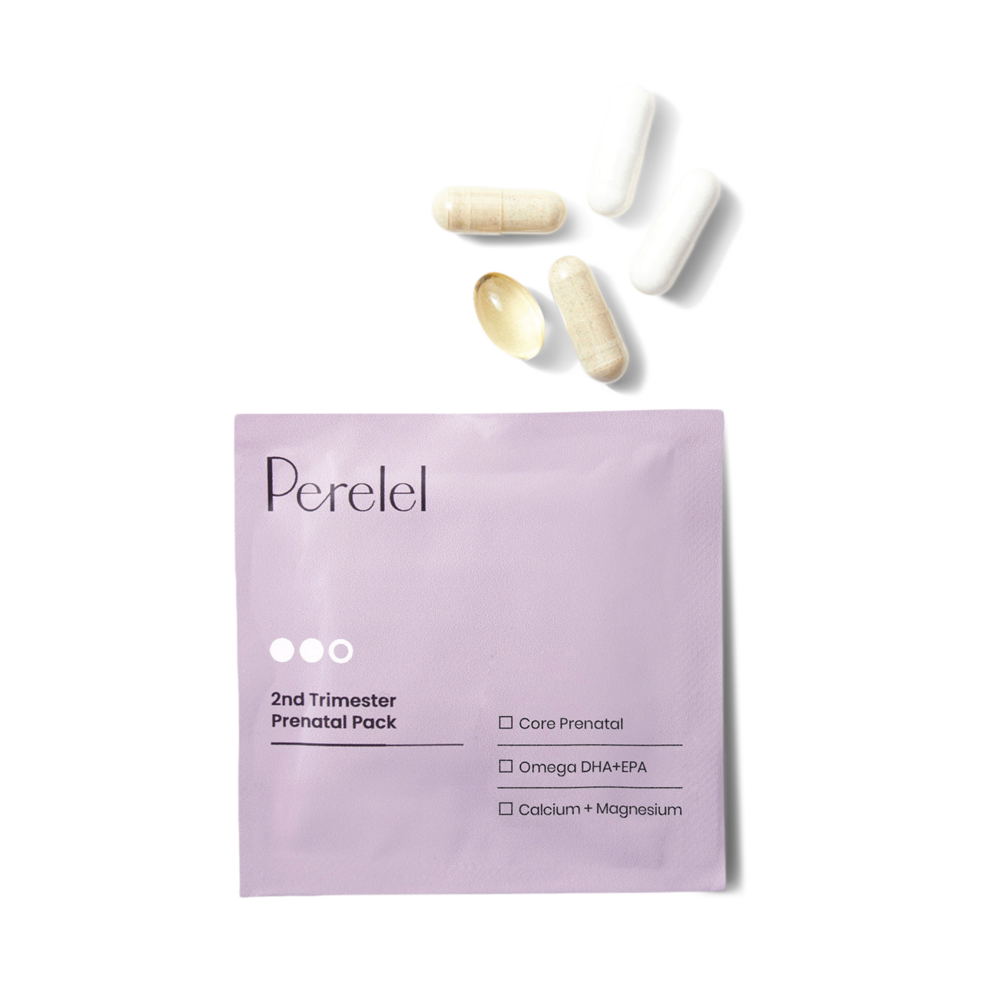 Perelel 2nd Trimester Pack Prenatal Vitamins & Supplements 30