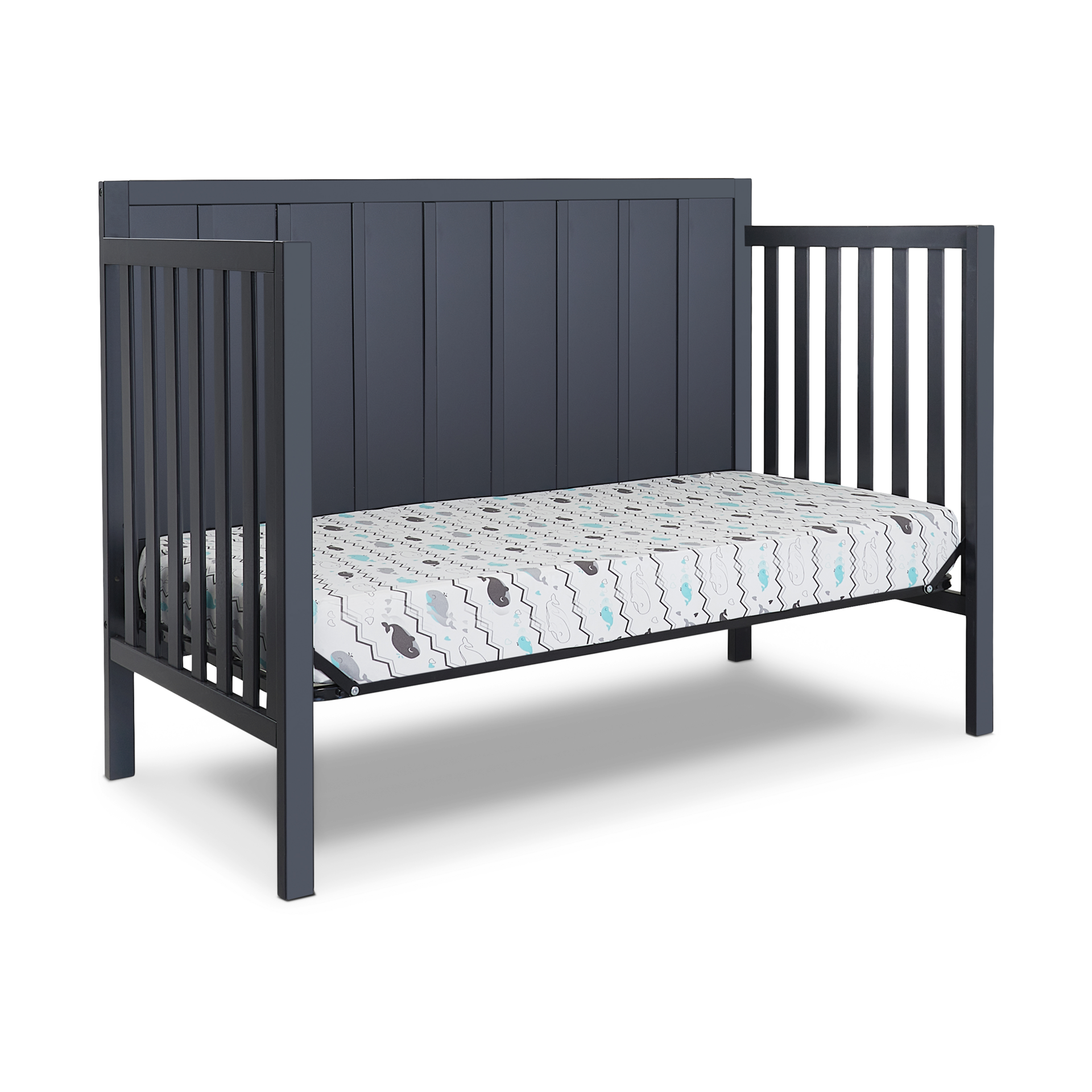 Sorelle Essex 4-in-1 Convertible Crib - Midnight.