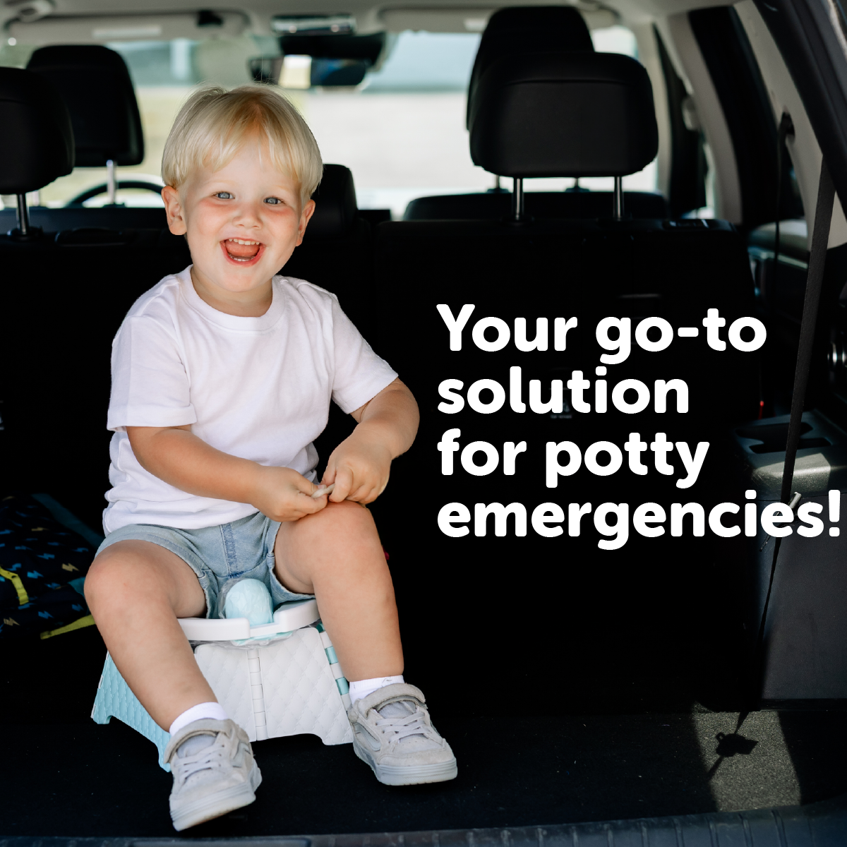 Jool Baby Collapsible Travel Potty Chair with Travel Bag & 30 Replacement Bags.