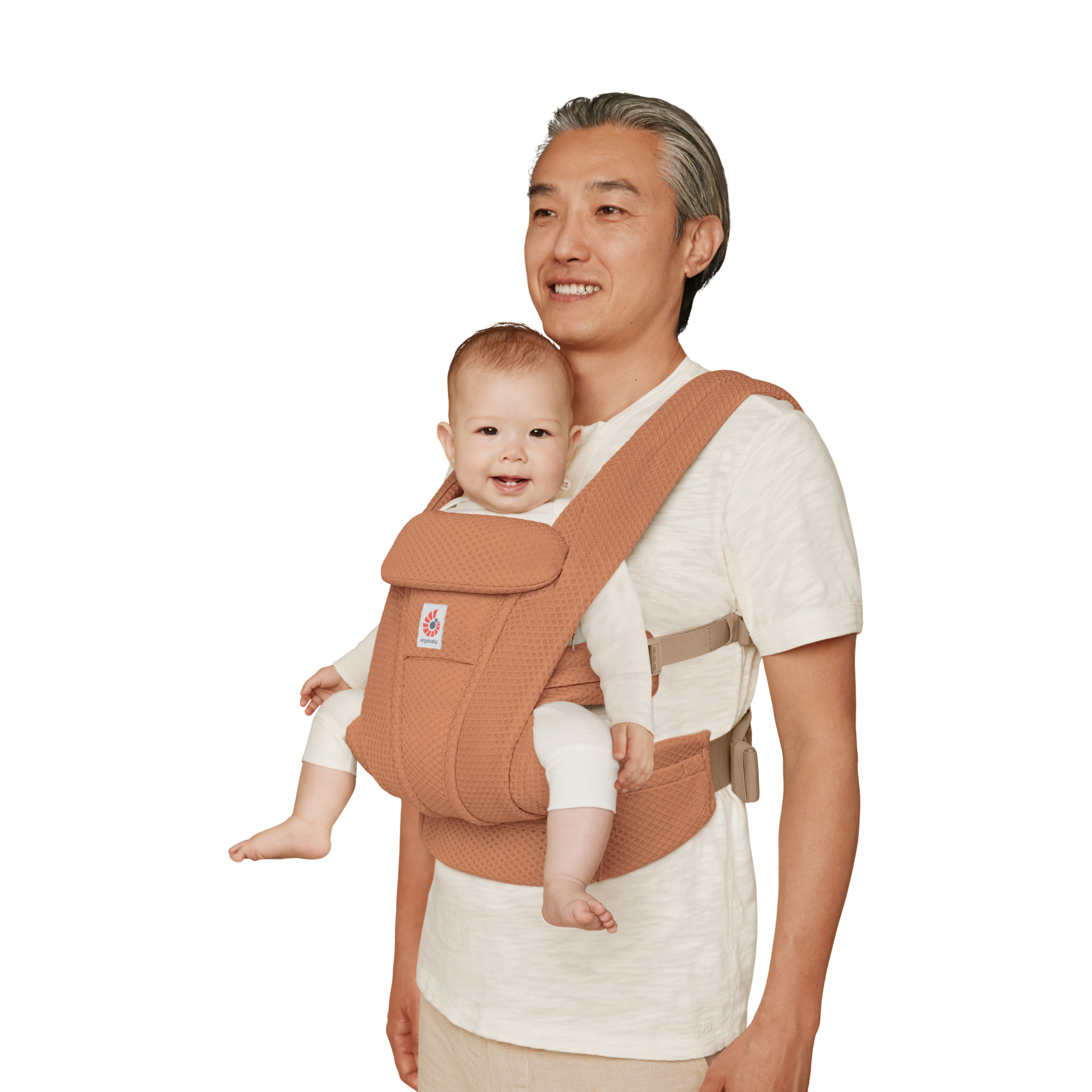 Ergobaby Omni Deluxe Carrier - Canyon Clay Mesh.