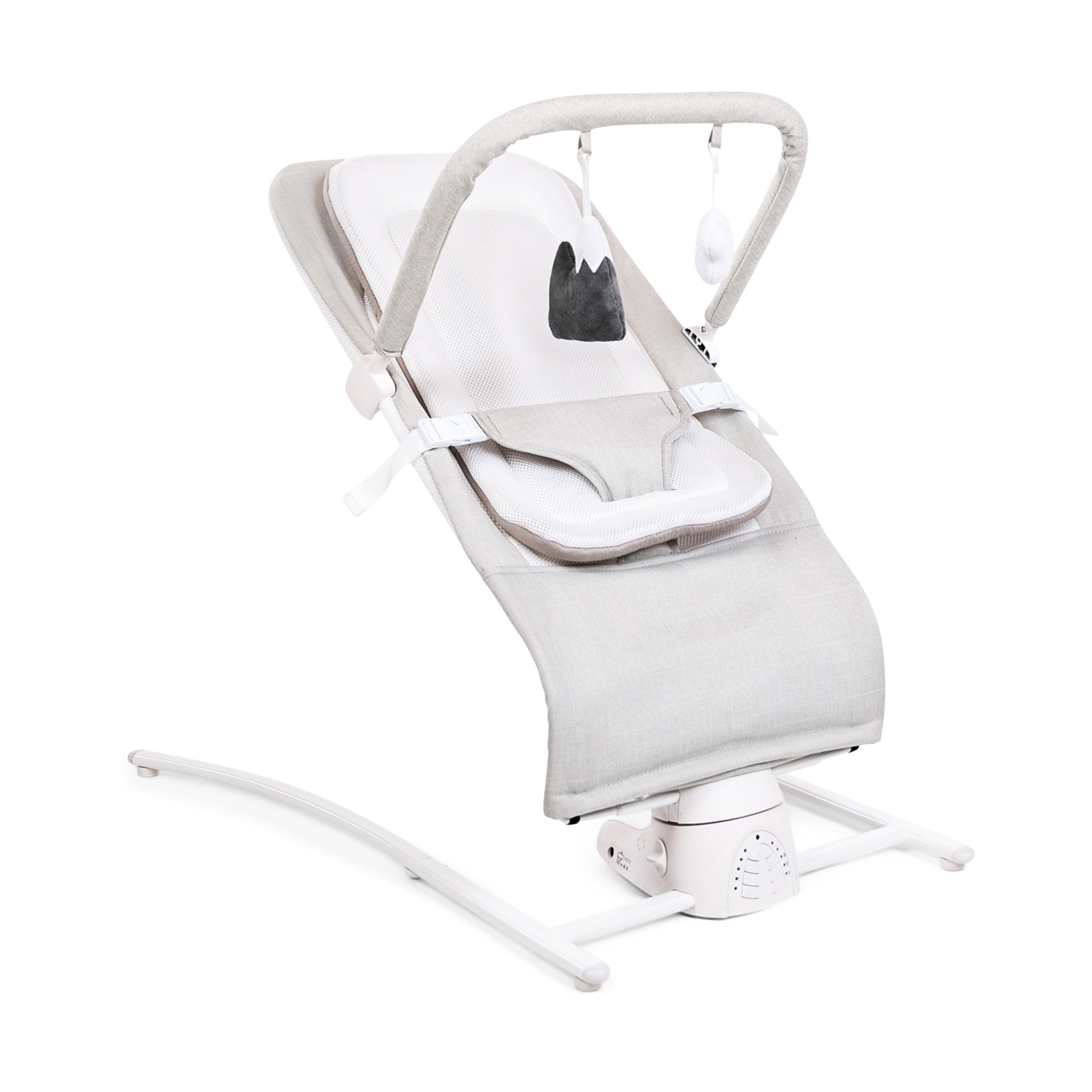Baby Delight Alpine Wave Deluxe Bouncer Driftwood Grey Babylist Shop