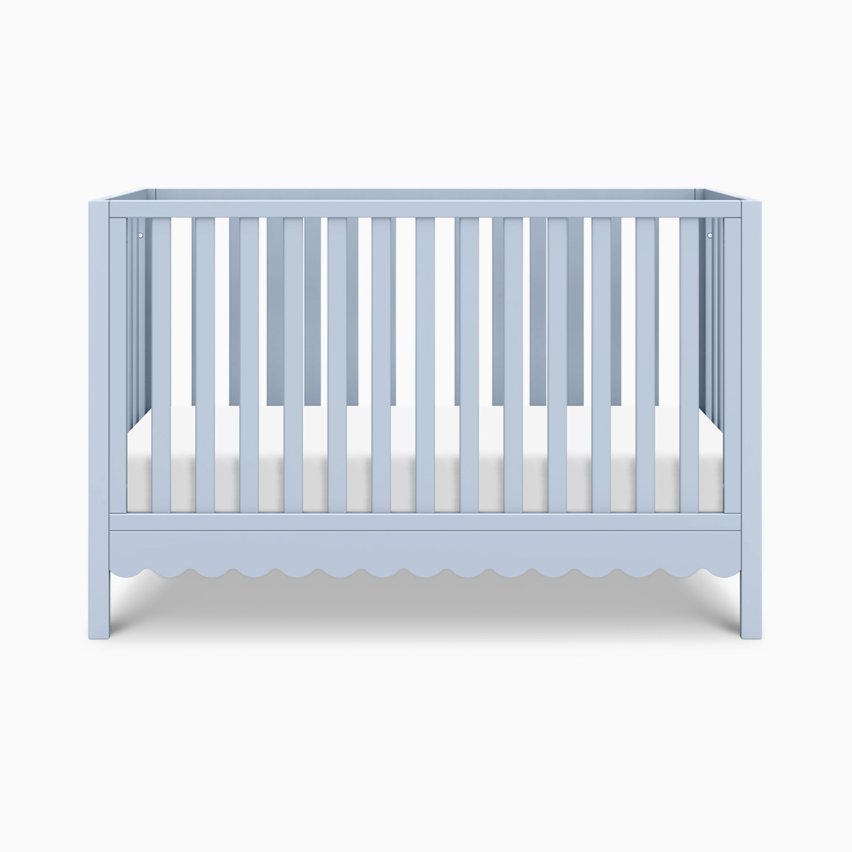 daVinci Sammy Scallop 4-in-1 Convertible Crib - Powder Blue.