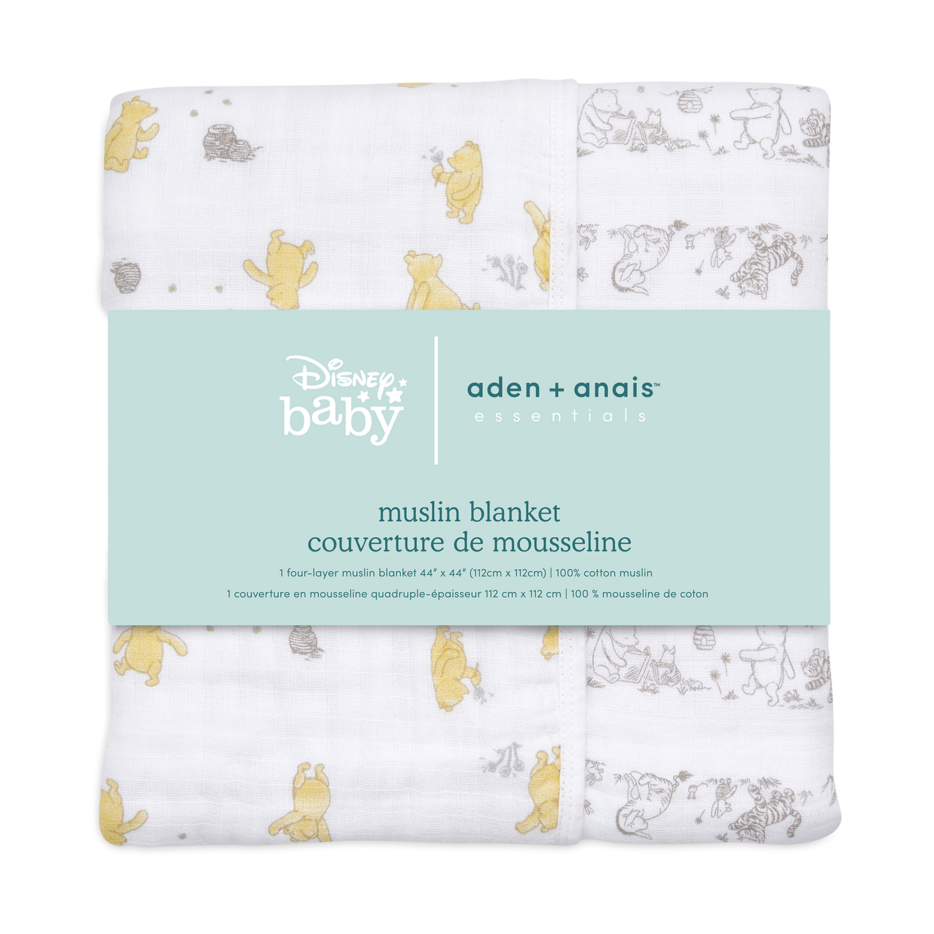 Aden + Anais Disney Essentials Cotton Muslin Dream Blanket.