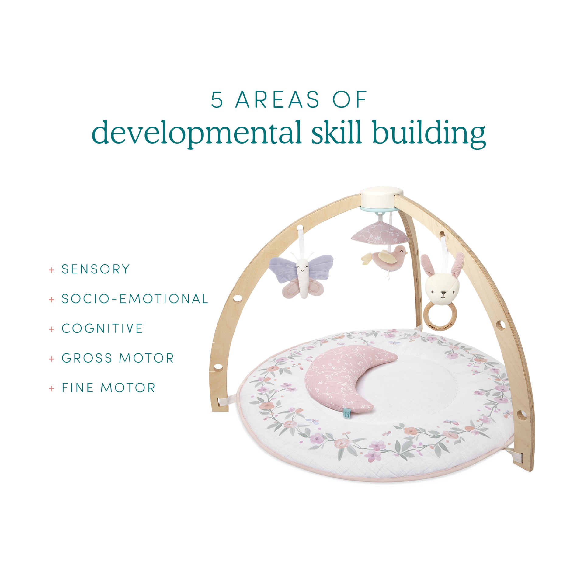 Aden + Anais Play + Discover Activity Gym - Rising Star.