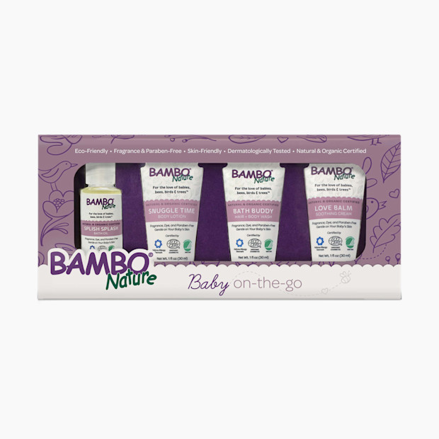 Bambo Nature Baby On-The-Go Gift Set.