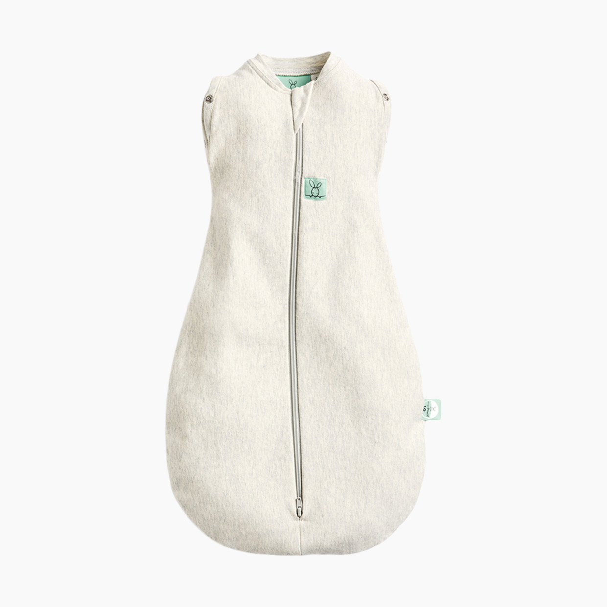 ergoPouch Cocoon Swaddle Bag 0.2 Tog - Grey Marle, 0-3 Months.