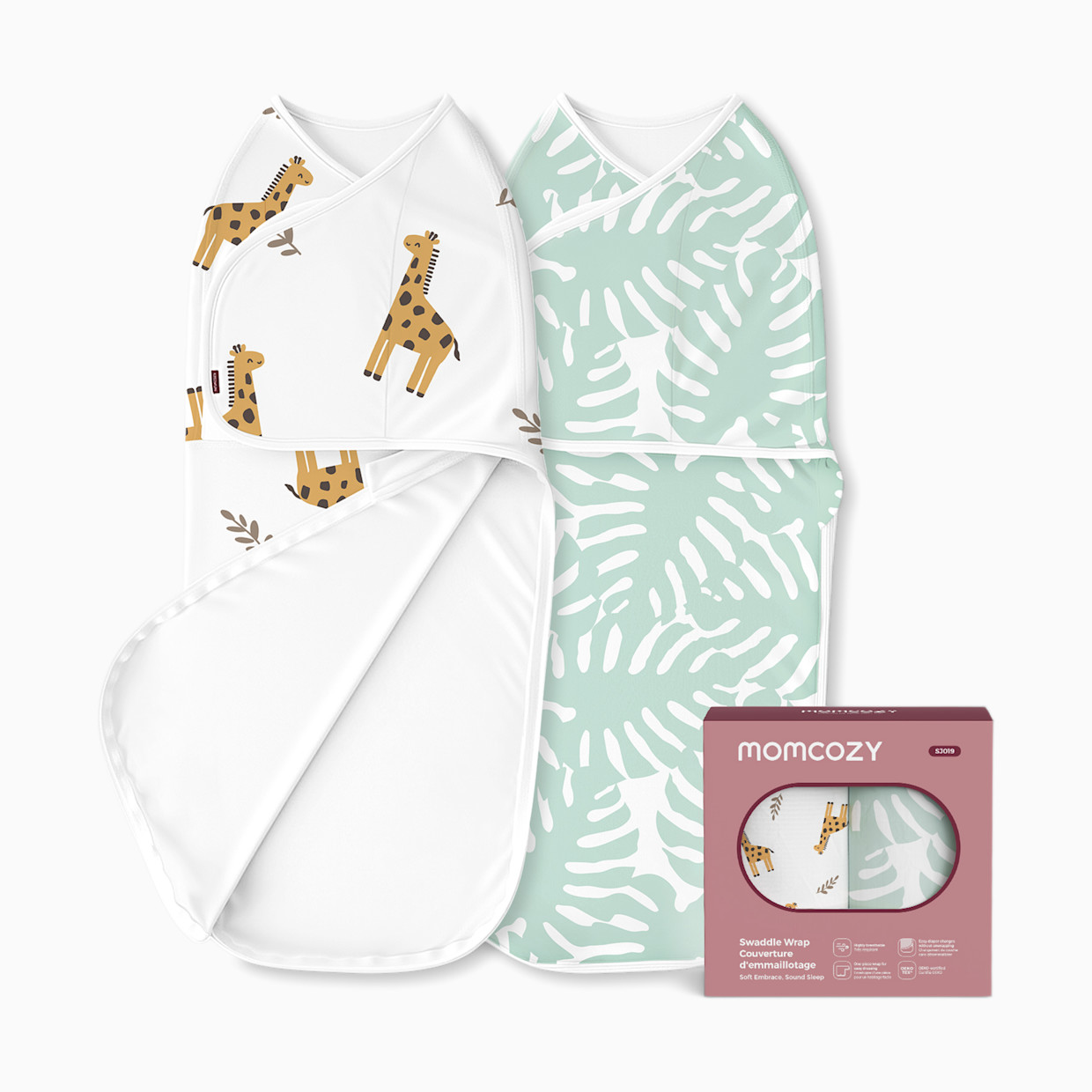 Momcozy Swaddle Sleep Sack (2 Pack) - Bravery.