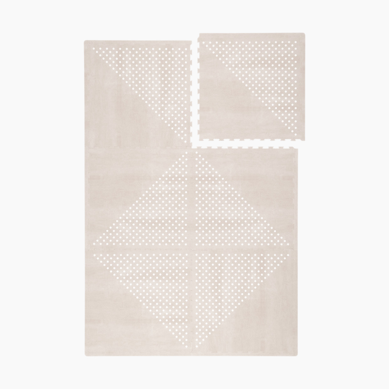 Toddlekind Haven Foam Play Mat | Earth Collection - Clay, 6X8.