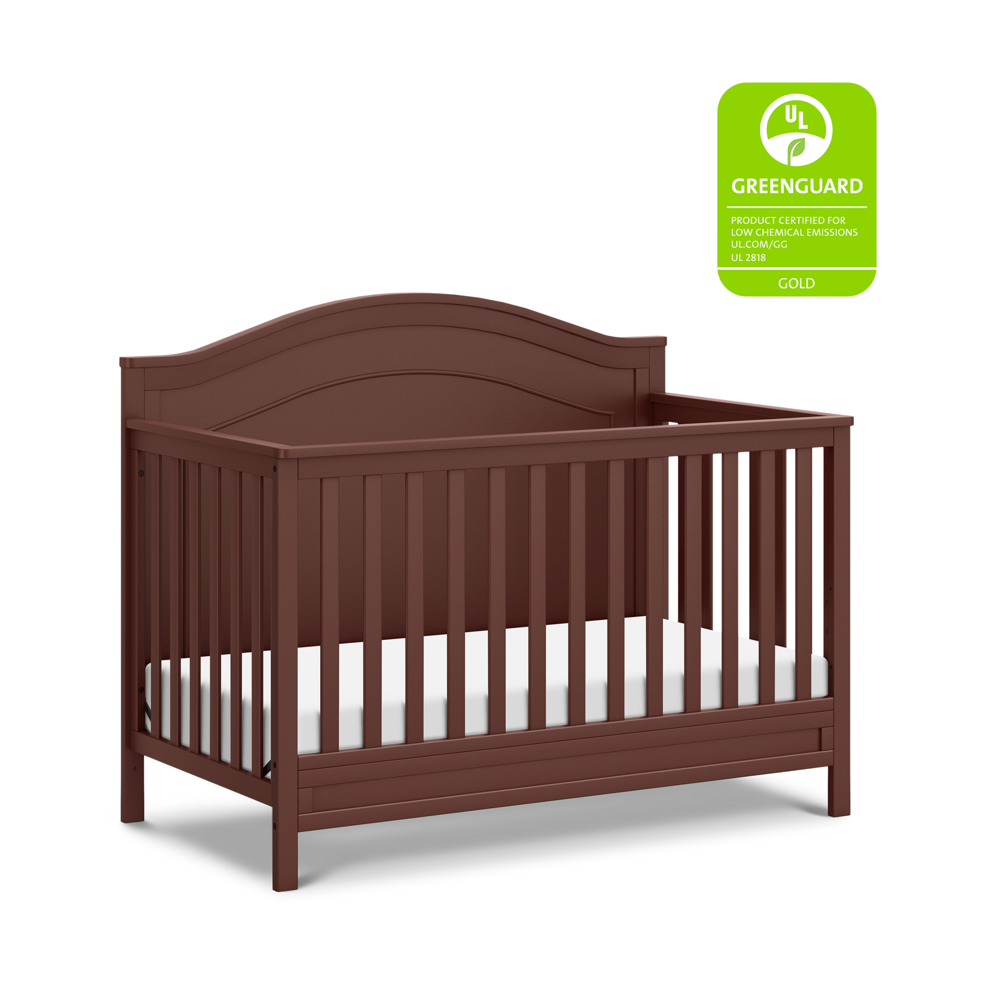 daVinci Charlie 4-in-1 Convertible Crib - Crimson.