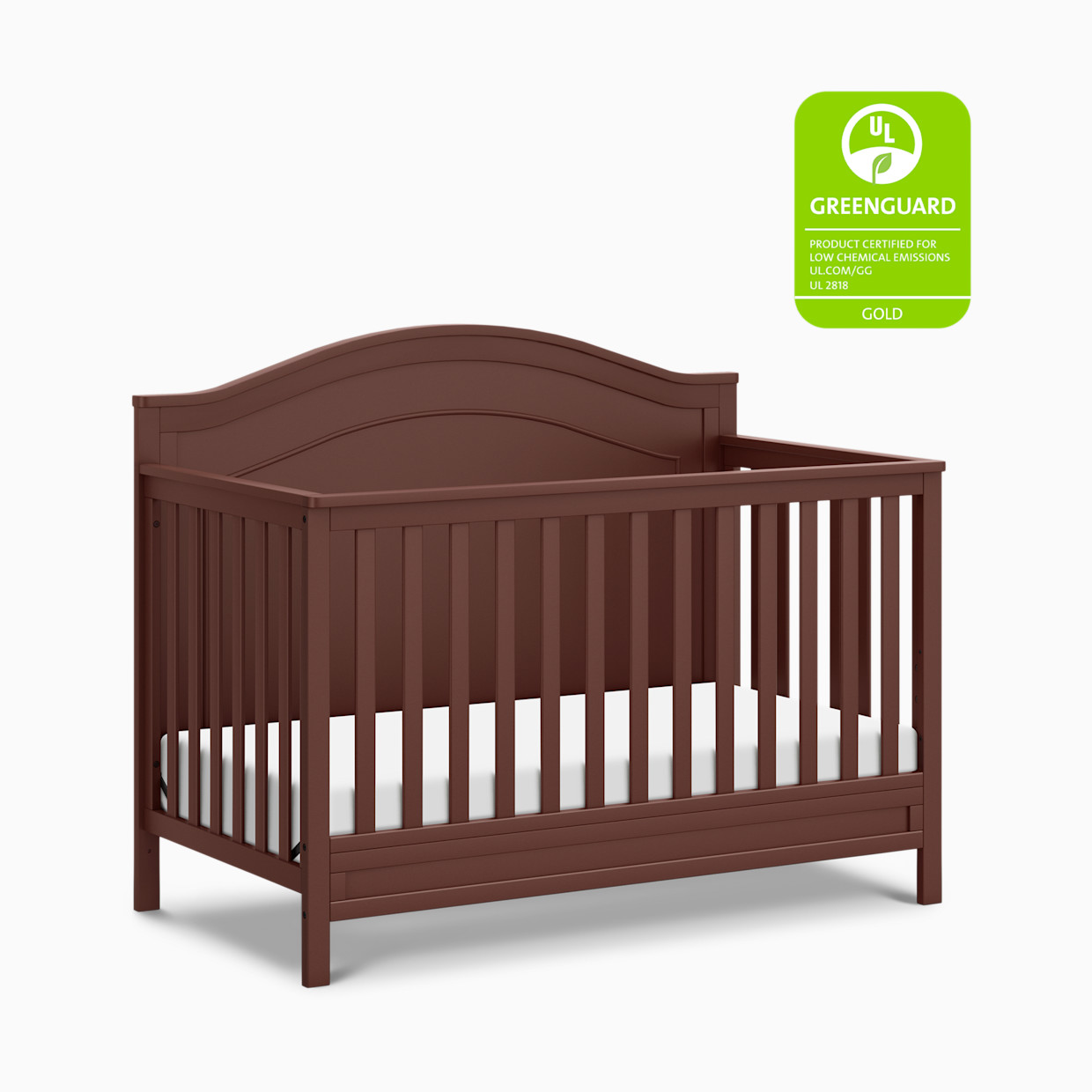daVinci Charlie 4-in-1 Convertible Crib - Crimson.