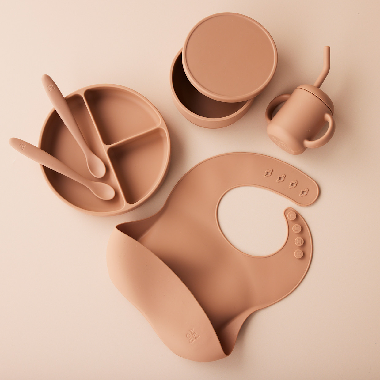 AEIOU Future Foodie Gift Set - Clay.