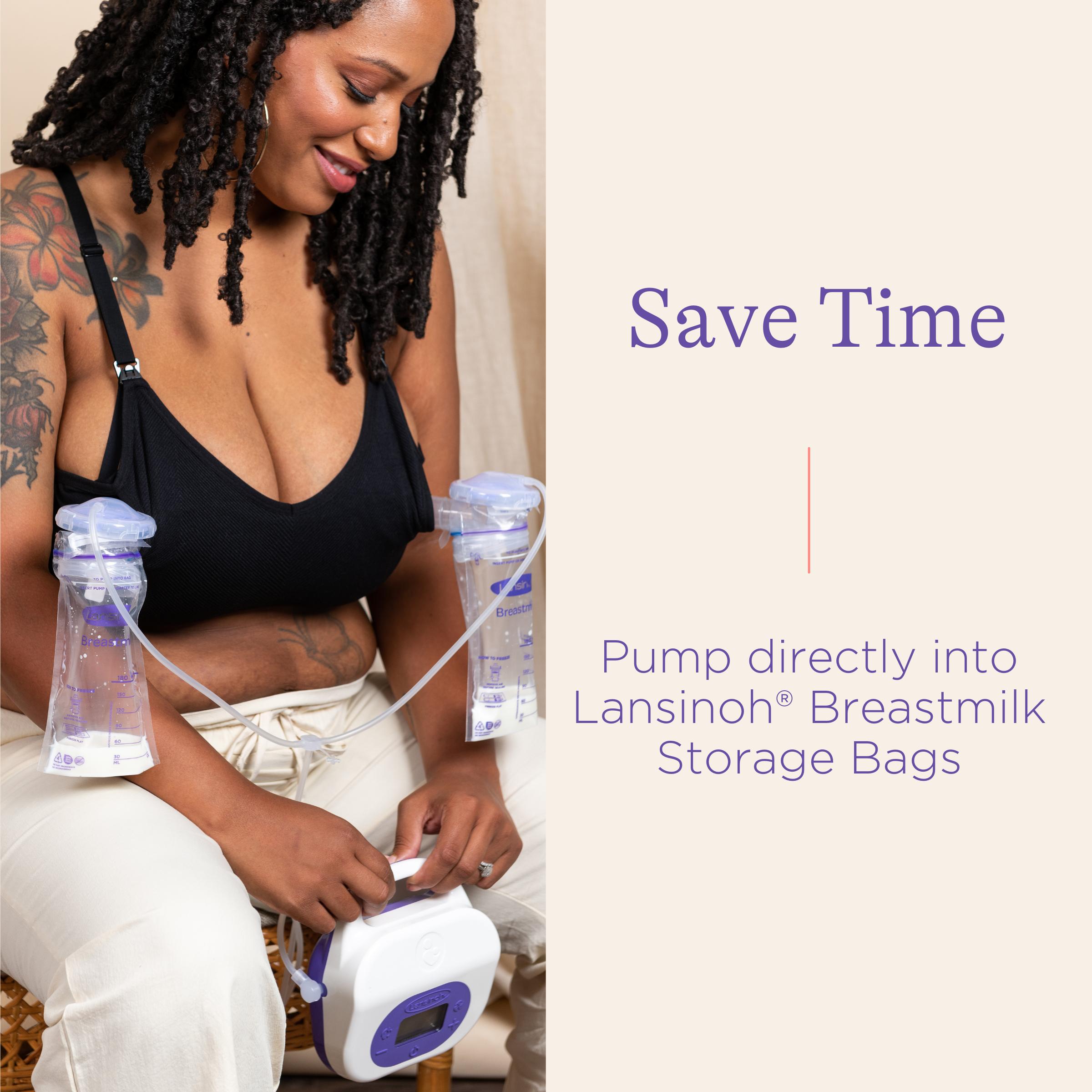 Lansinoh Smartpump 3.0 Lifestyle Set.