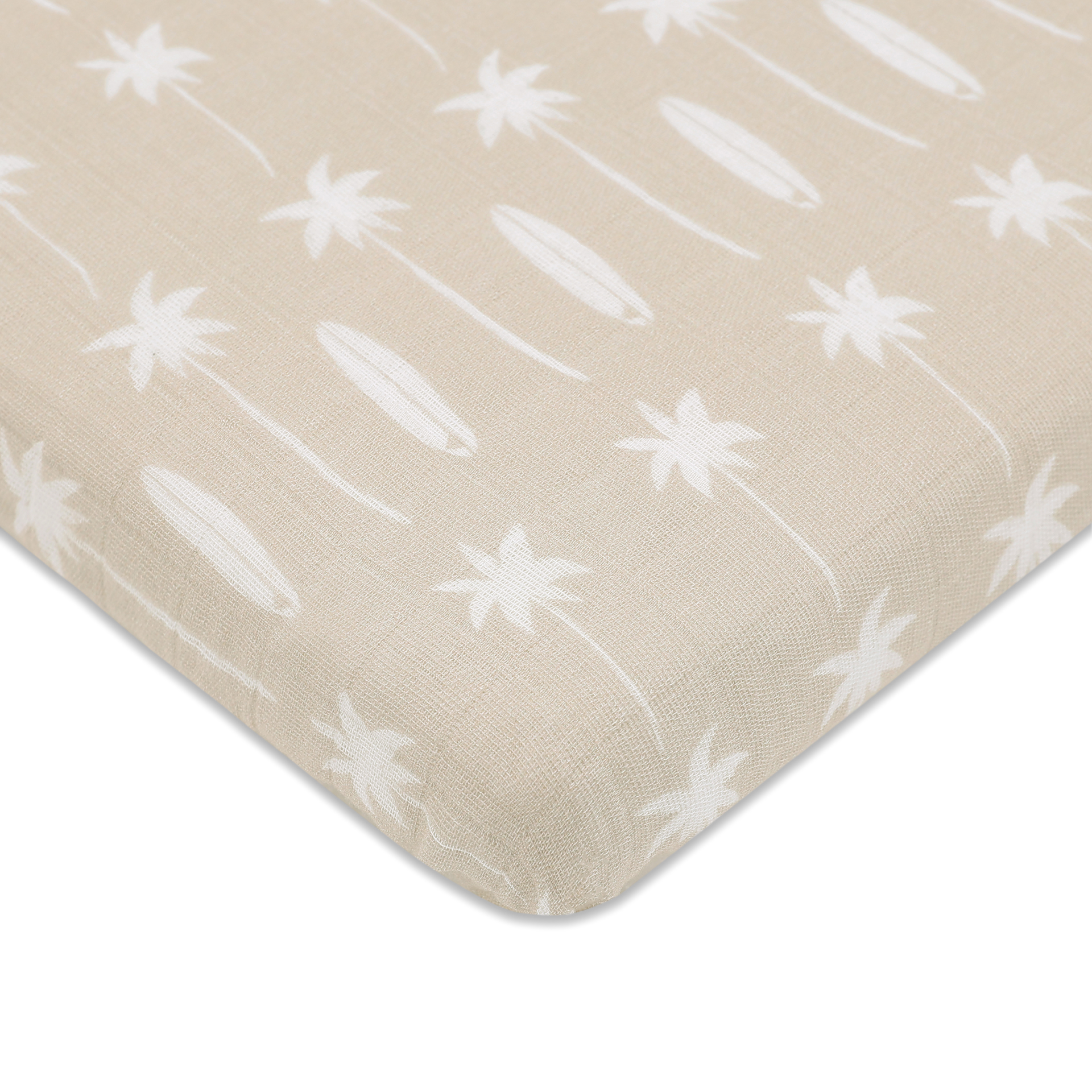 Babyletto | Midi Crib Sheet | GOTS Certified Organic Muslin Cotton