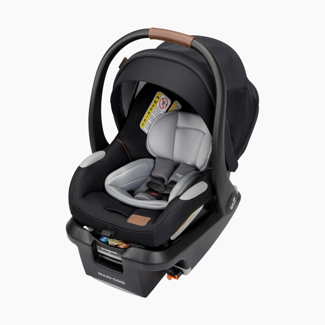 Maxi-Cosi Mico Luxe+ Infant Car Seat - Essential Black.