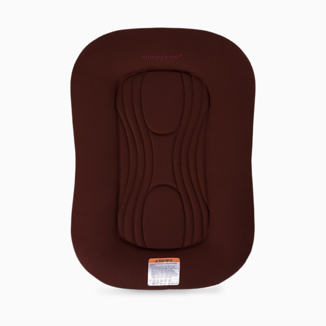 Snuggle Me Organic Lounger Wave - Cocoa.