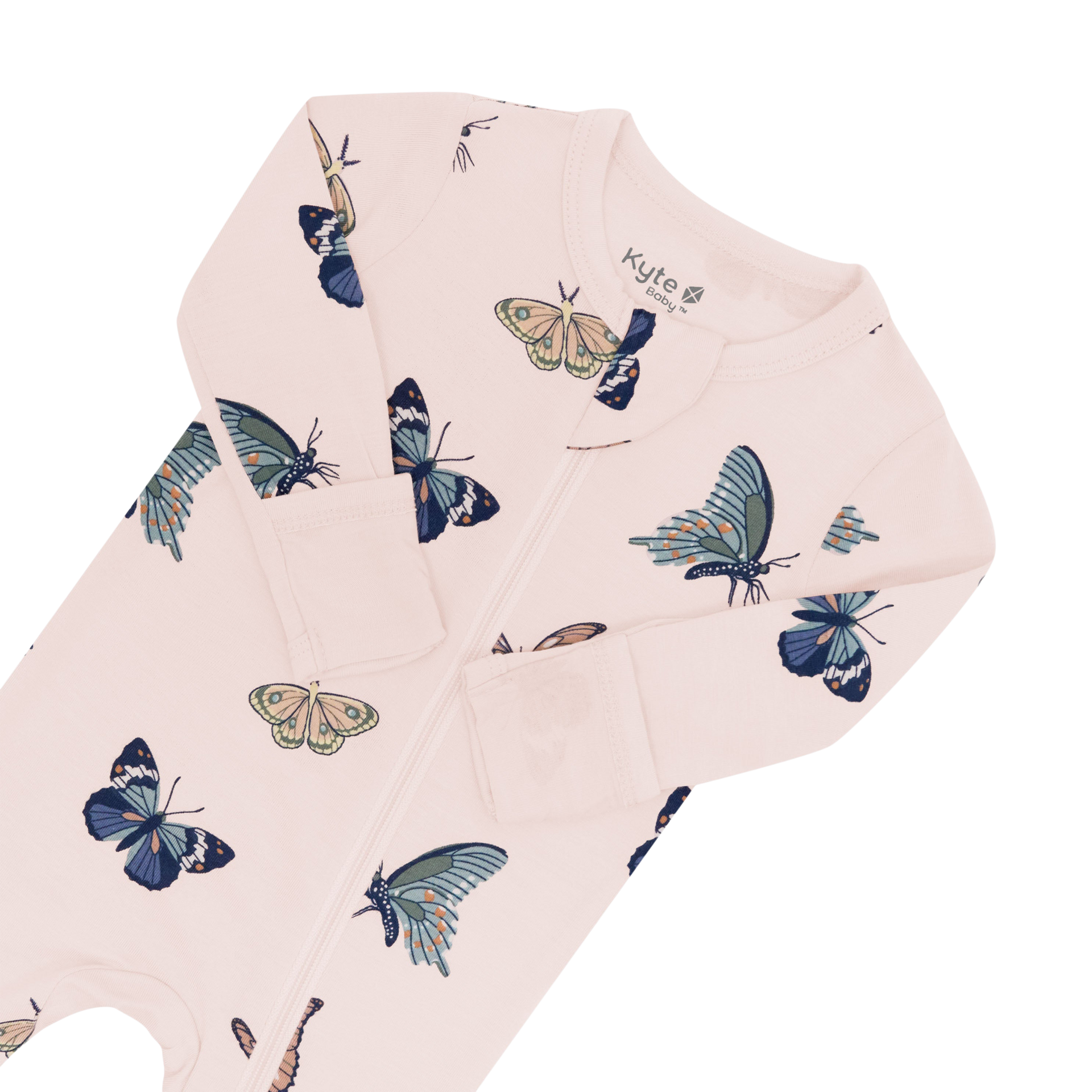 Kyte Baby Printed Zipper Footie.