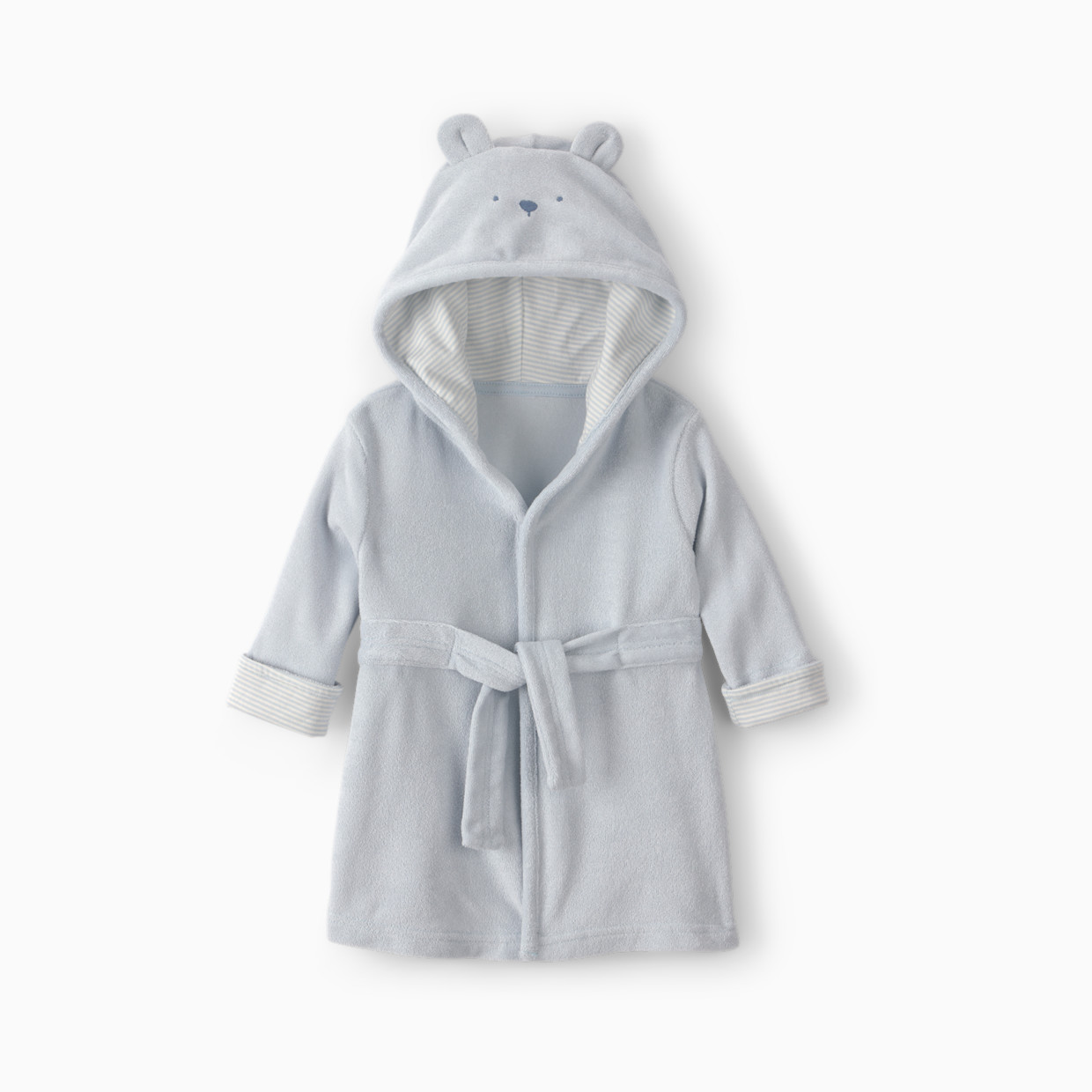 Carter's Hooded Terry Robe - Blue Bear, 0-9 M.