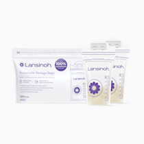 Lansinoh Breastmilk Storage Bags, 200 Count Value Pack, Baby Essentials, Fast Freeze & Thaw Breast Milk Bags for Baby Bottle Feeding, Superior Strength & Stretch, 6 Ounce