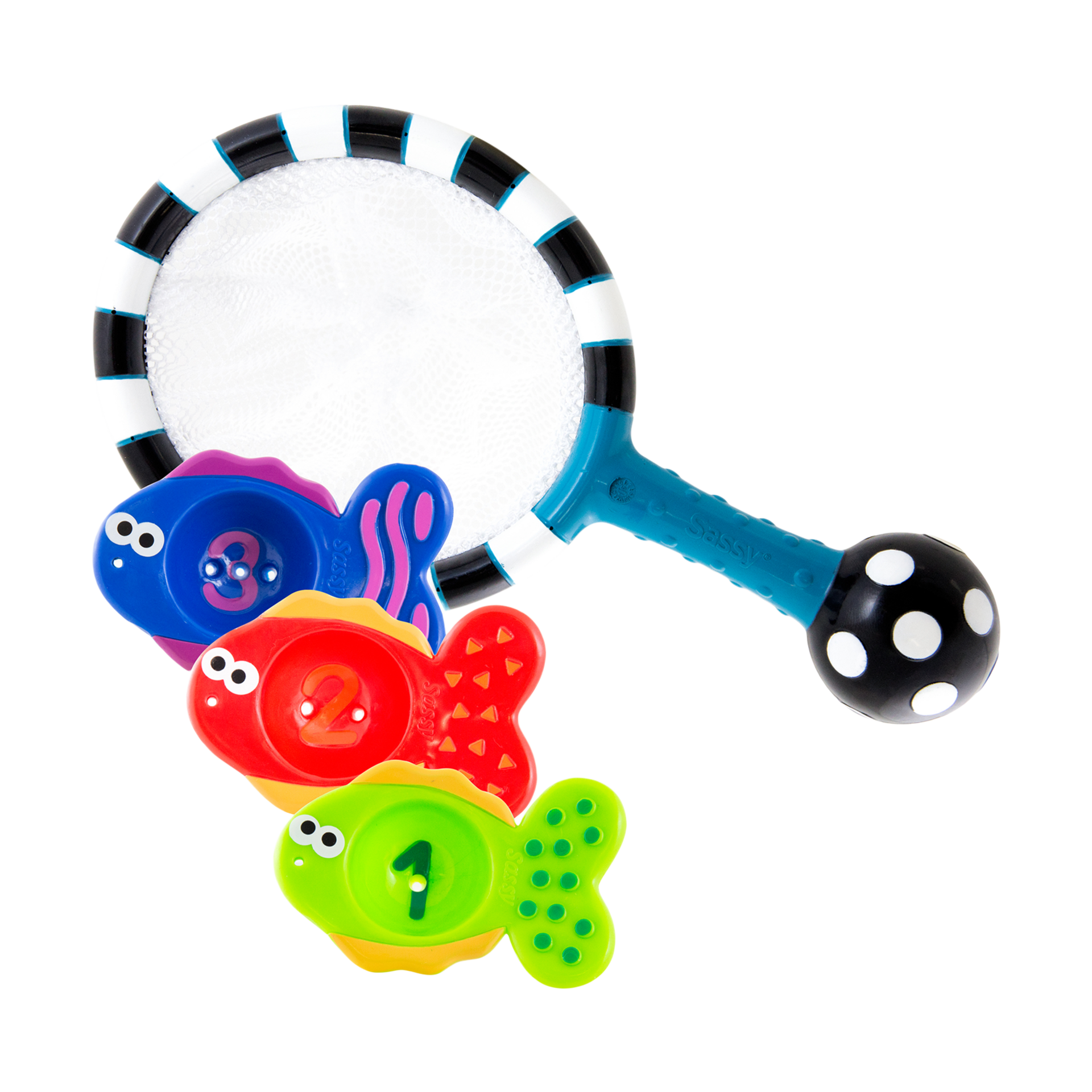Sassy Catch & Count Net Bath Toy.
