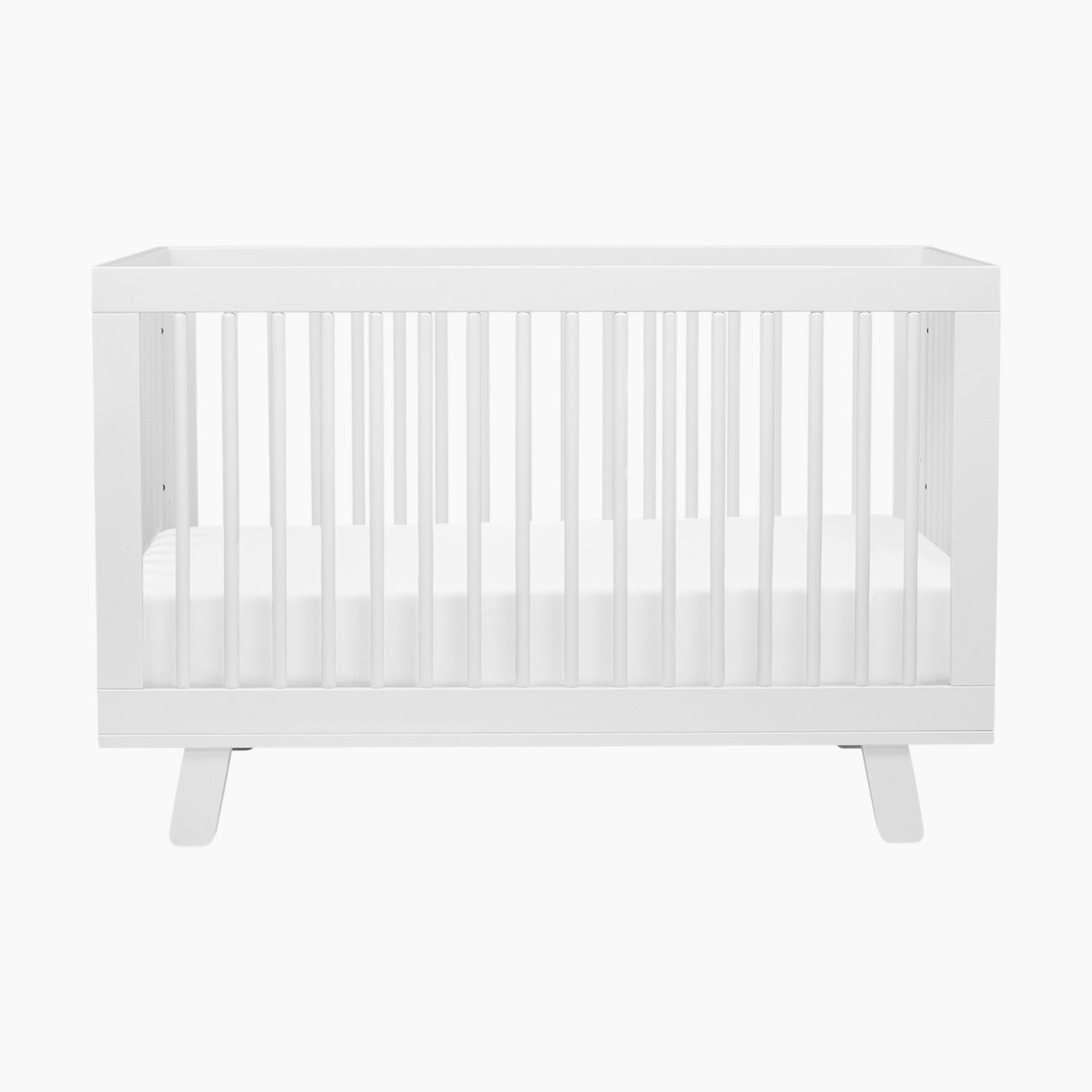 Babyletto Hudson 3 in 1 Convertible Crib with Toddler Conversion Kit White