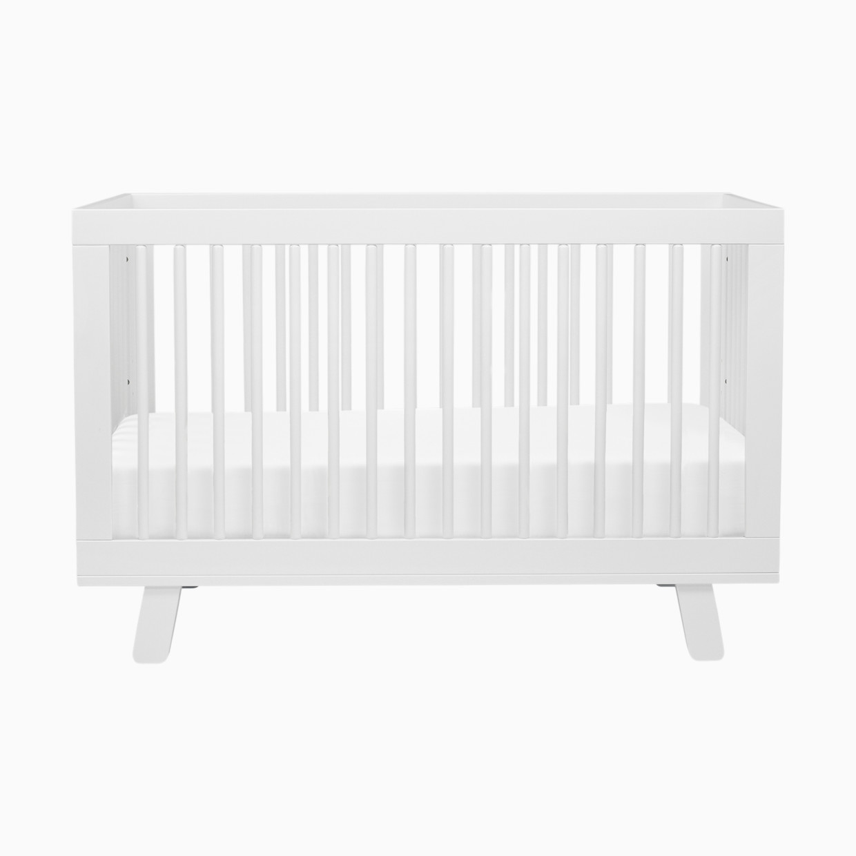 babyletto Hudson 3-in-1 Convertible Crib with Toddler Bed Conversion Kit - White.
