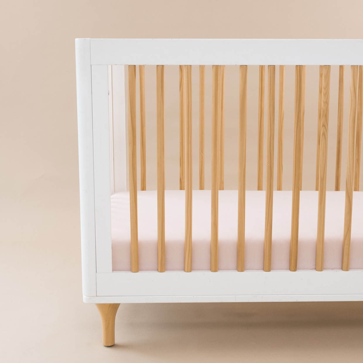 Kyte Baby Crib Sheet - Blush.