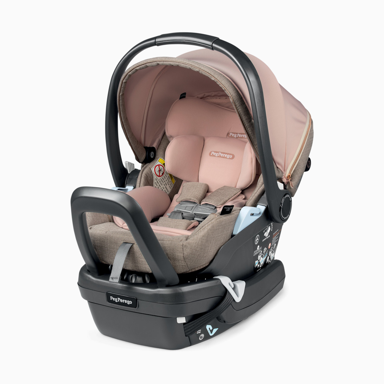 Peg Perego Primo Viaggio Lounge - Reclining Rear Facing Infant Car Seat - Mon Amour.