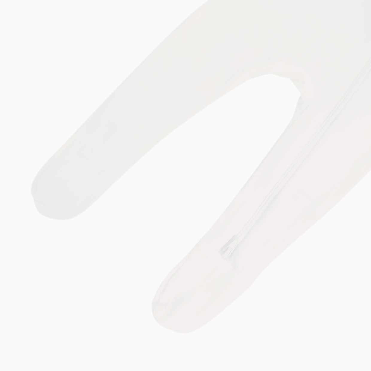 Kyte Baby Zipper Footie - Cloud, Newborn.