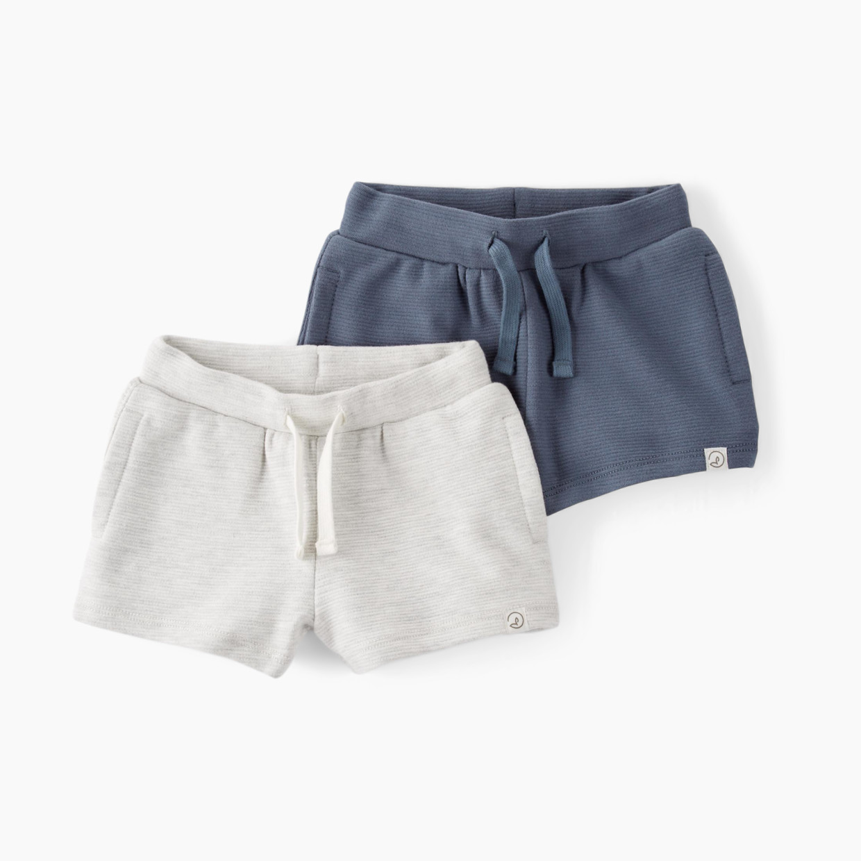 Carter's Little Planet 2-Pack Organic Cotton Textured Shorts - Multi-Color, Nb.
