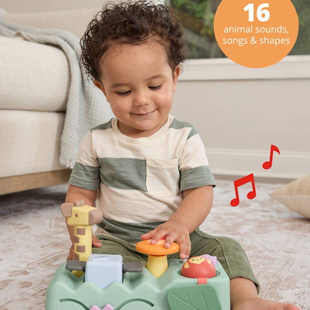 Skip Hop Geometric Wonders Musical Pounding Bench Baby Toy.