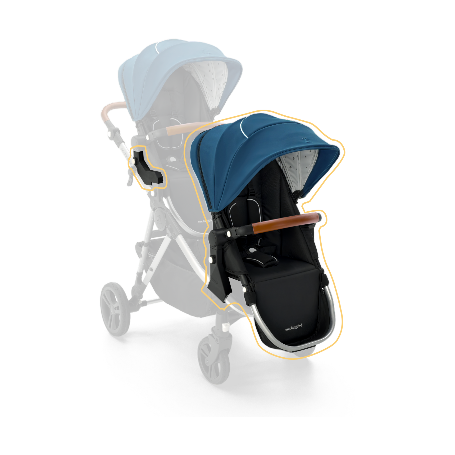 Thumbnail of Sea/Watercolor Canopy With Penny Leather