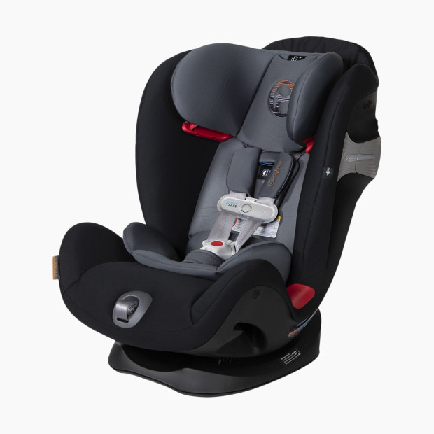 Cybex Eternis S SensorSafe All-in-One Convertible Car Seat - Pepper Black.