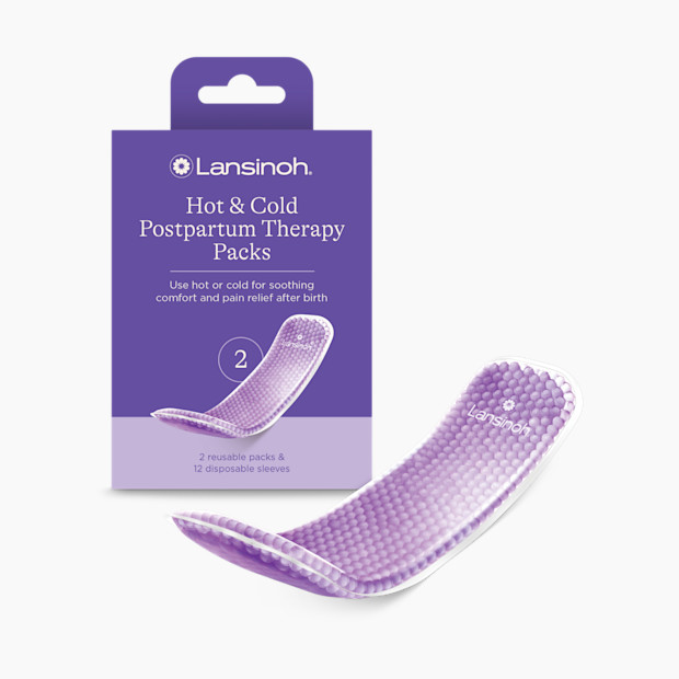 Lansinoh Hot & Cold Postpartum Therapy Packs (2 Pack).