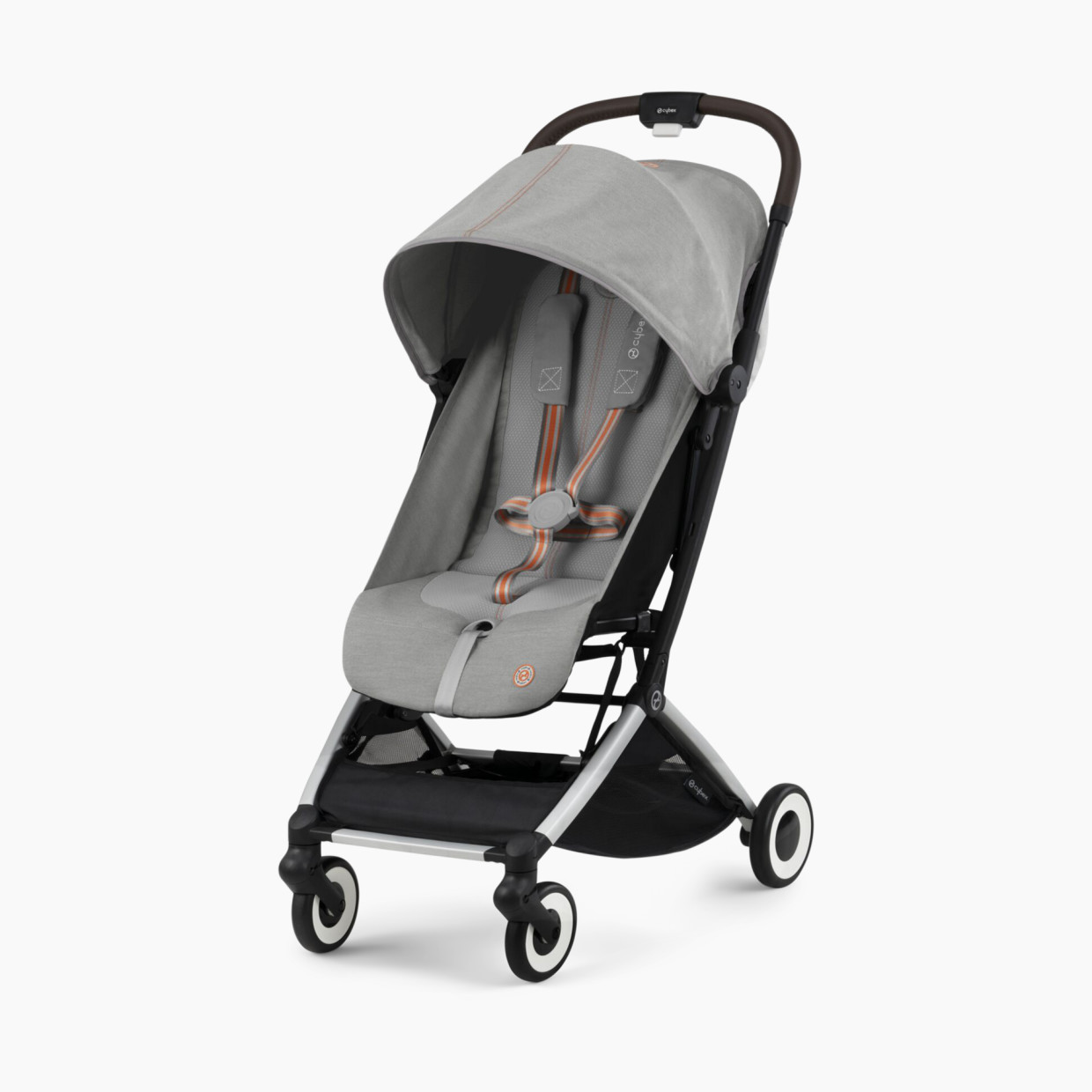 Cybex Orfeo Compact Lightweight Stroller | Carry-On Compatible Stroller - Lava Grey, 1.