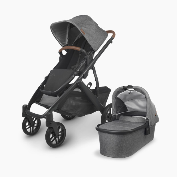 UPPAbaby Aria Infant Car Seat & Vista V2 Stroller Travel System - Greyson.