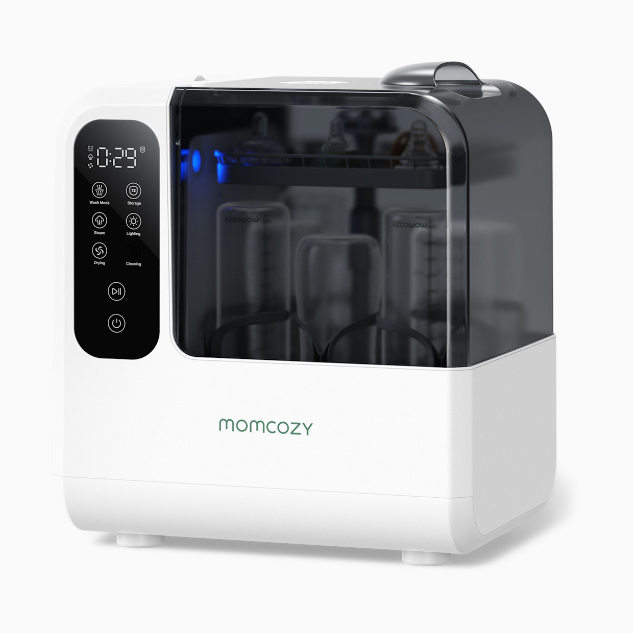 Momcozy DeepClean Baby Bottle Washer - White.