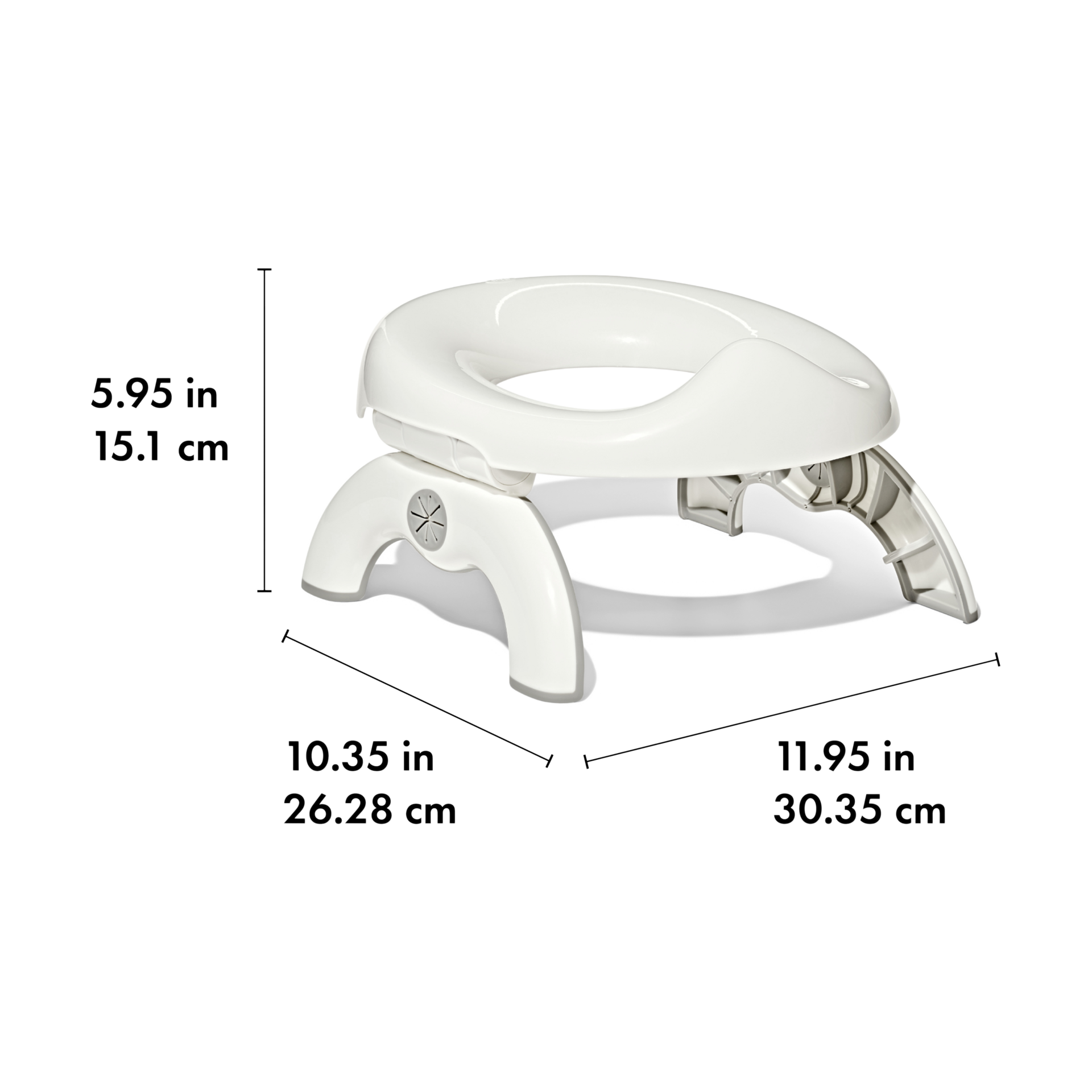 OXO Tot 2-in-1 Go Potty - Gray.