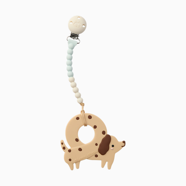 Loulou Lollipop OneC Pacifier Clip Teether Set.