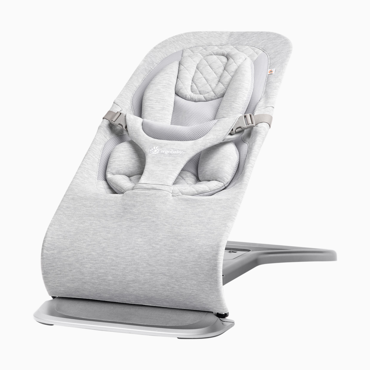 Ergobaby Evolve Bouncer - Light Heather Grey.