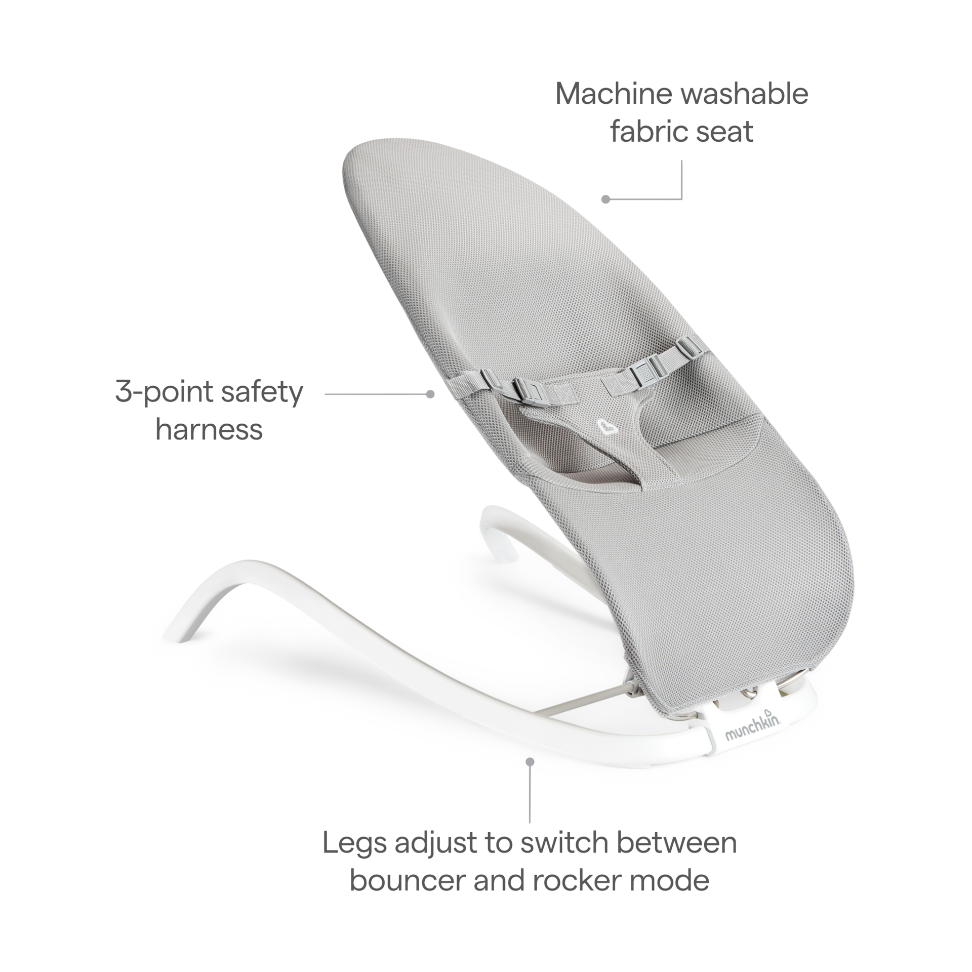 Munchkin Spring 2-in-1 Bouncer & Rocker.